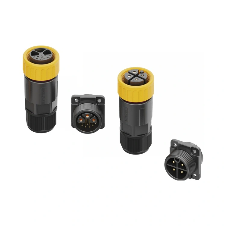 M25 series LED light connector